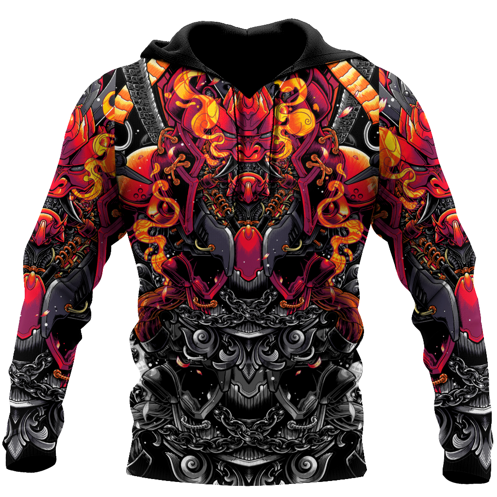Premium 3D Printed Samurai Shirts MEI