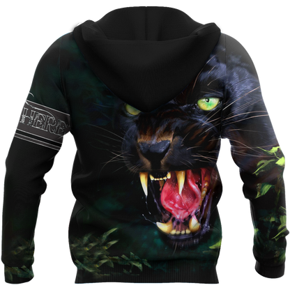 Black King Panther Personalized Unisex Deluxe Hoodie ML