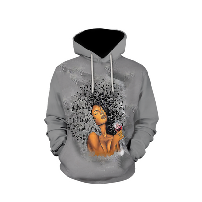 African Girl Lose My Mind And Find My Soul Unisex Deluxe Hoodie ML