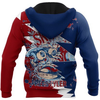 Premium Skateboard 3D All Over Printed Unisex Shirts