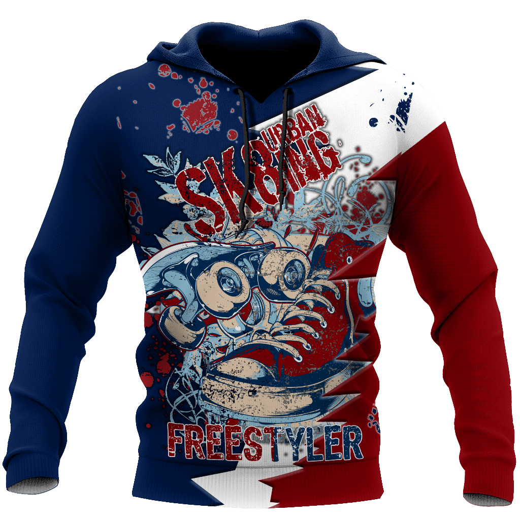 Premium Skateboard 3D All Over Printed Unisex Shirts