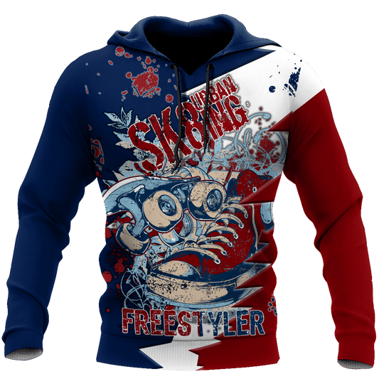Premium Skateboard 3D All Over Printed Unisex Shirts