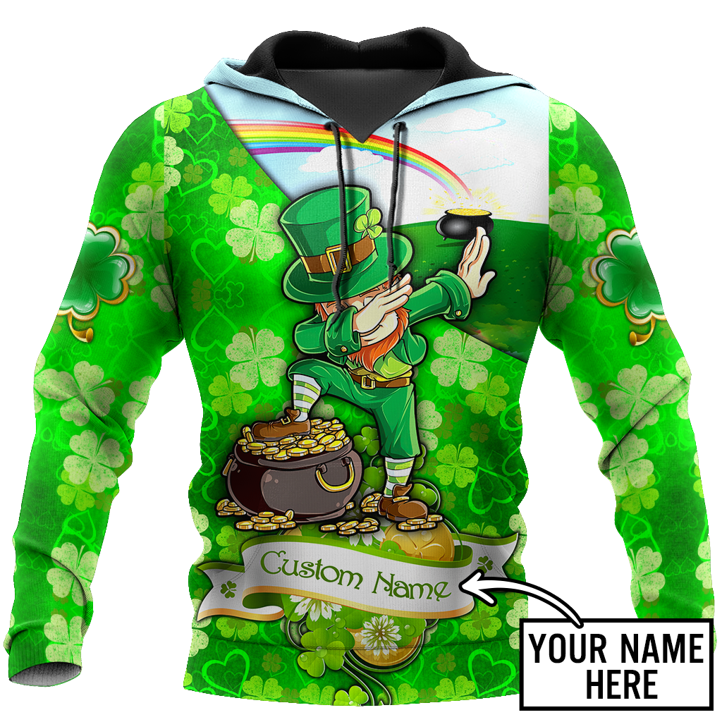 3D All Over Printed  Irish   St Patrick Day Unisex Shirts DD07022102 Custom Name XT