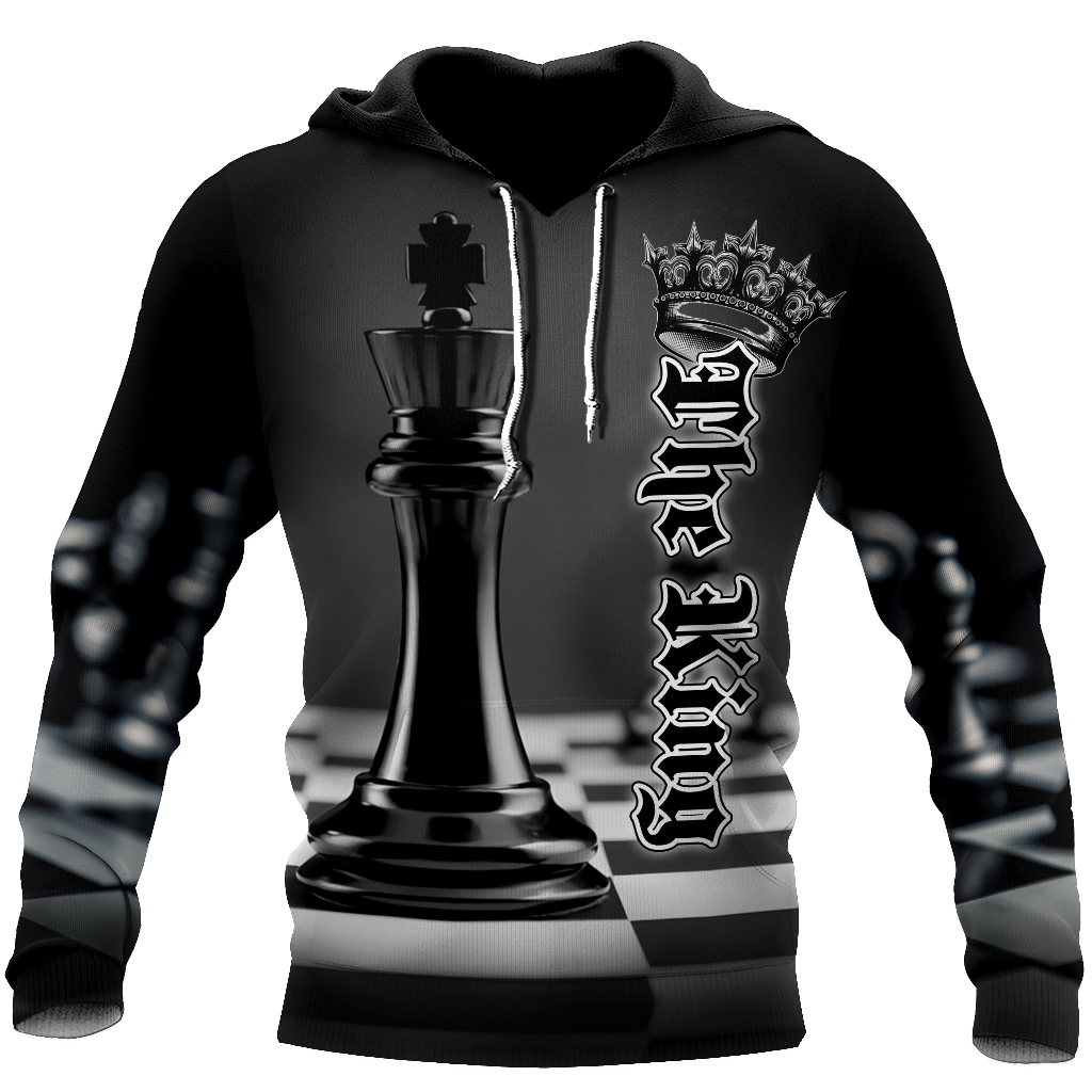 3D All Over Printed Chess Lovers- Black King Unisex Shirts PD07022101 XT