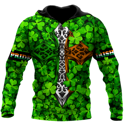 3D All Over Printed  Irish   St Patrick Day Unisex Shirts SN07022101 Custom Name XT