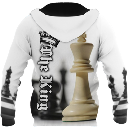 3D All Over Printed Chess Lovers- White King Unisex Shirts PD07022102 XT