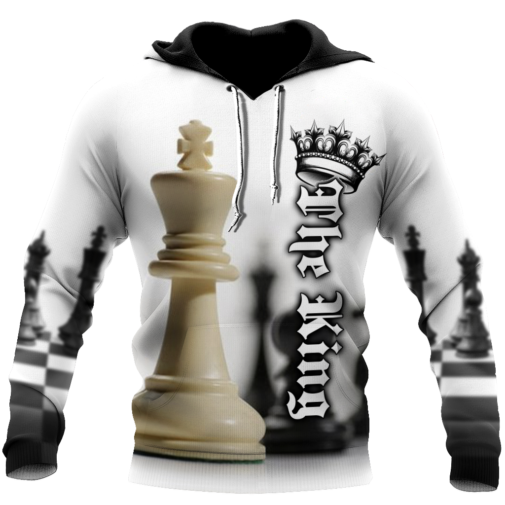 3D All Over Printed Chess Lovers- White King Unisex Shirts PD07022102 XT