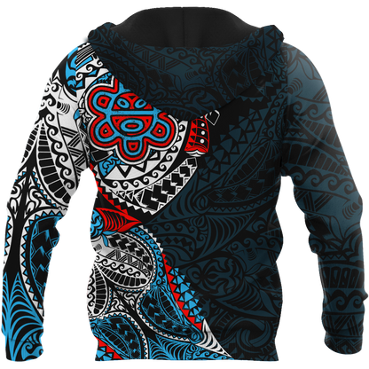 Customize Name Puerto Rico Tattoo Hoodie For Men And Women MH07022106