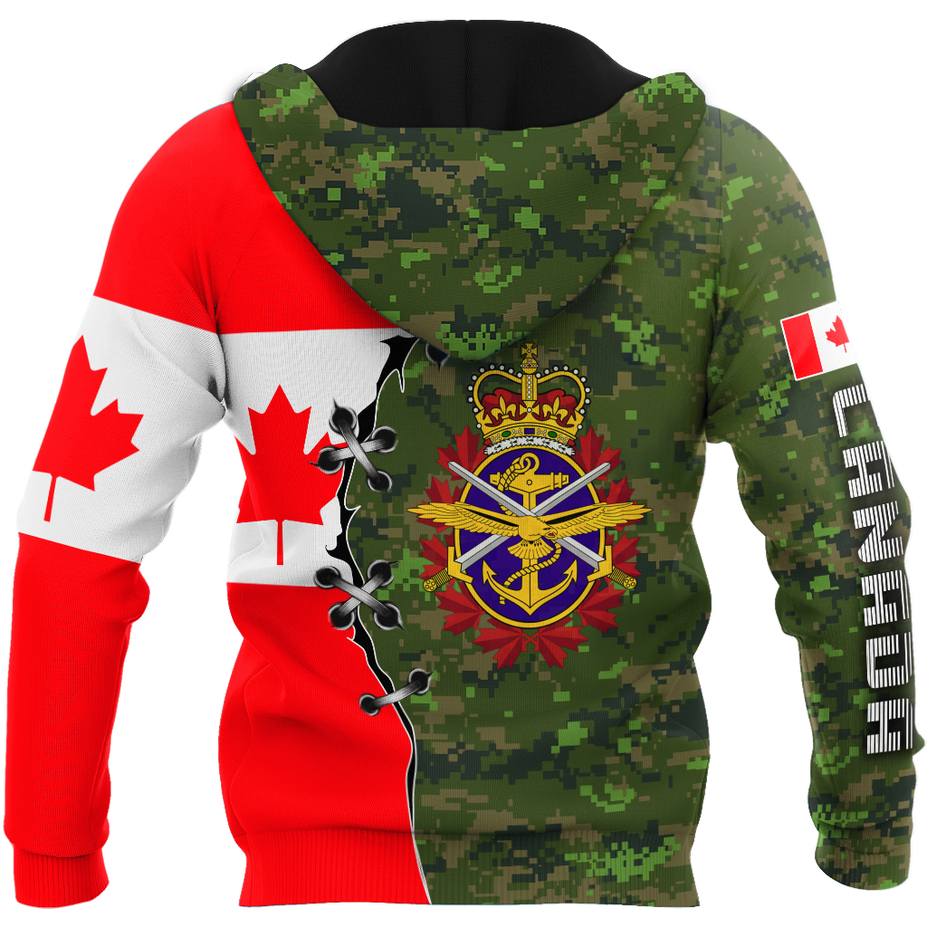 Canadian Veteran  3D All Over Printed Shirts NTN07032103