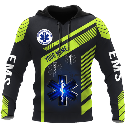 Personalized Name EMS 3D All Over Printed Unisex Shirts Ver 1