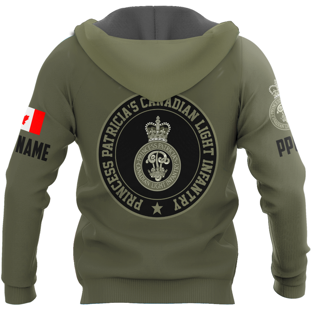 Custom Name XT Canadian Veteran PPCLI 3D Printed Clothes DA07042105
