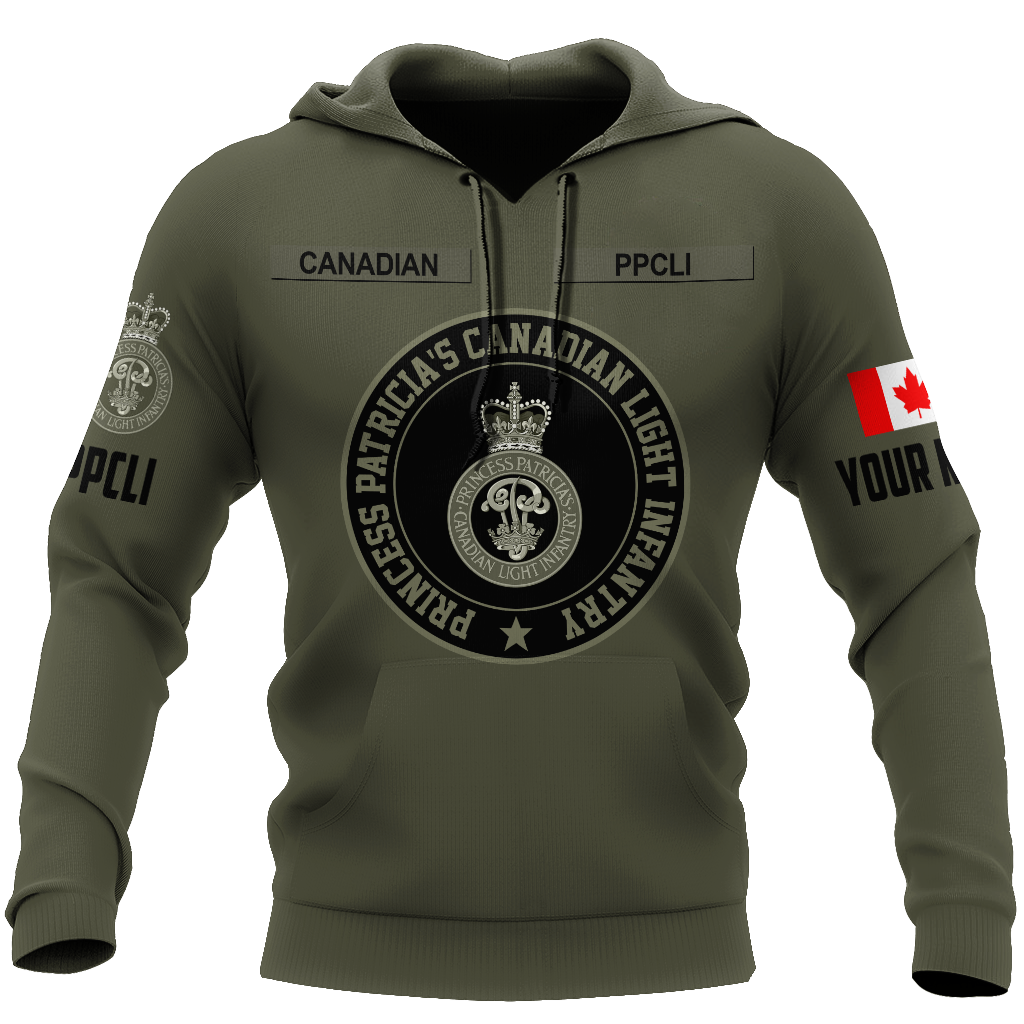 Custom Name XT Canadian Veteran PPCLI 3D Printed Clothes DA07042105