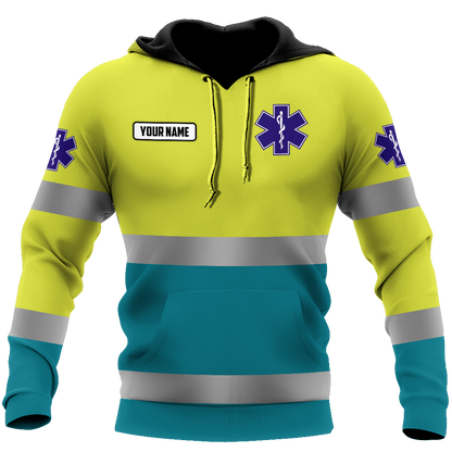 Customize Name EMT Hoodie For Men And Women MH08012006