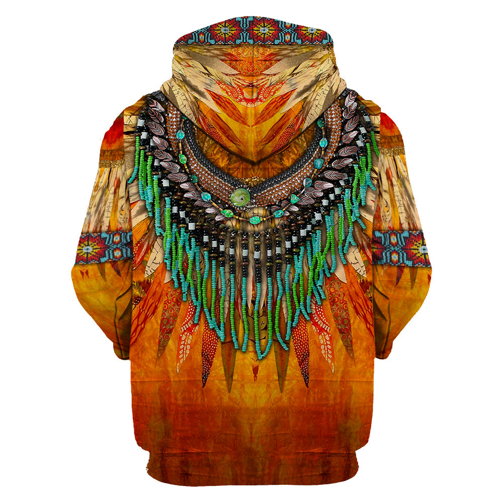 Native American 3D All Over Printed Legging + Hoodie