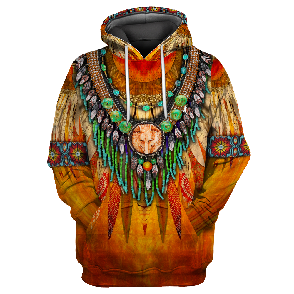Native American 3D All Over Printed Legging + Hoodie