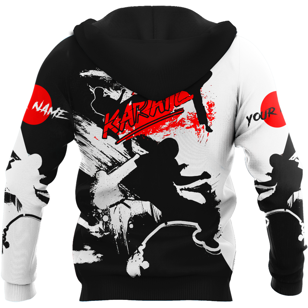 Customize Name Karate Stories Hoodie For Men And Women MH08032105