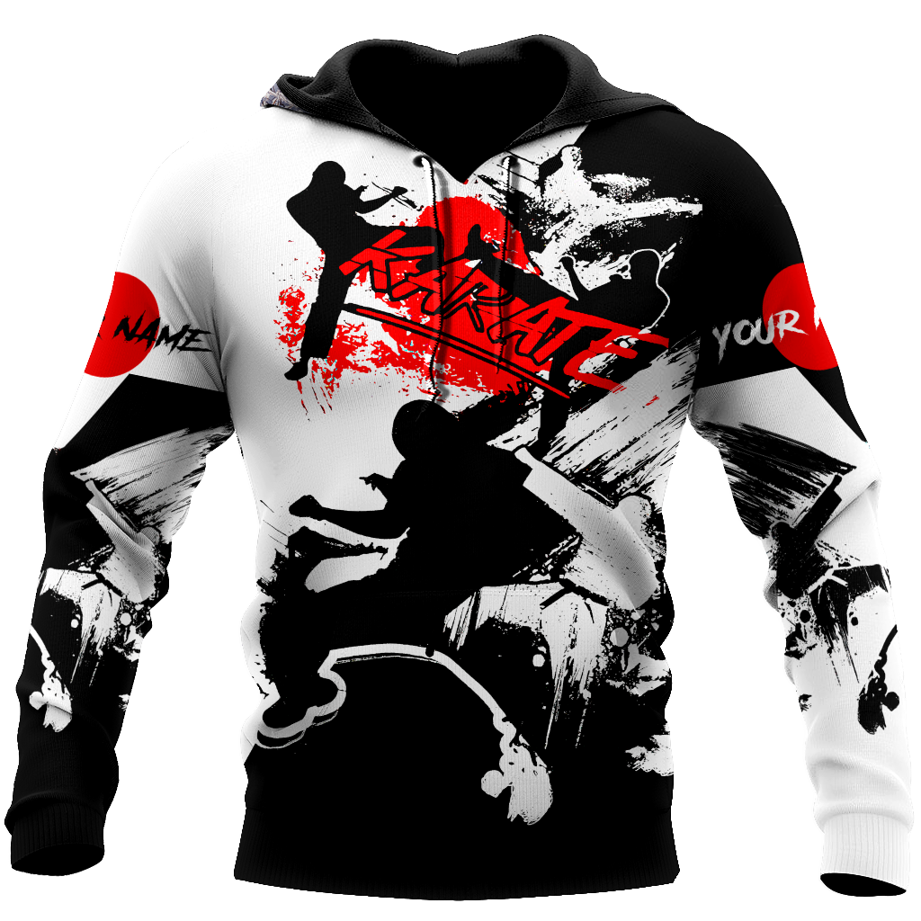 Customize Name Karate Stories Hoodie For Men And Women MH08032105