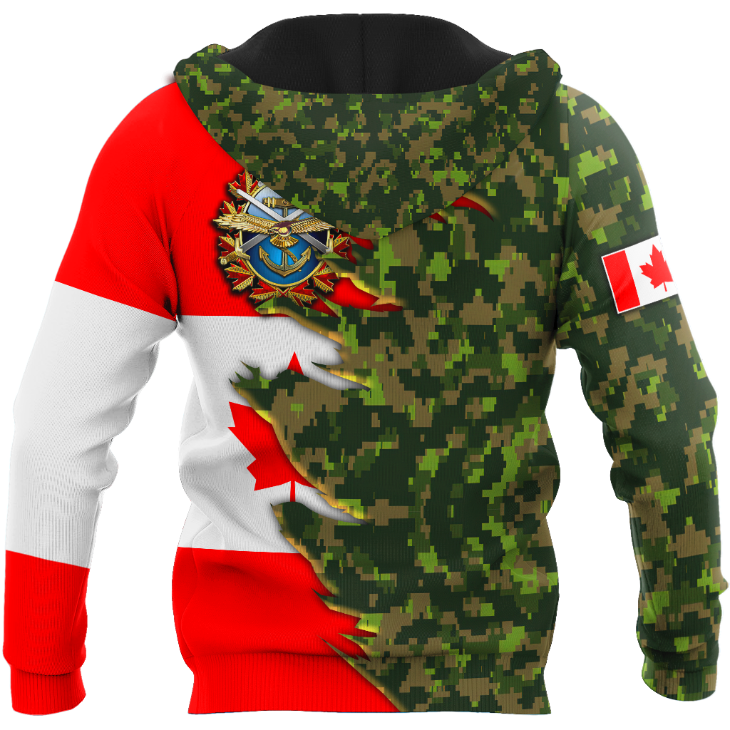 Canadian Veteran 3D All Over Printed Shirts MH08032106