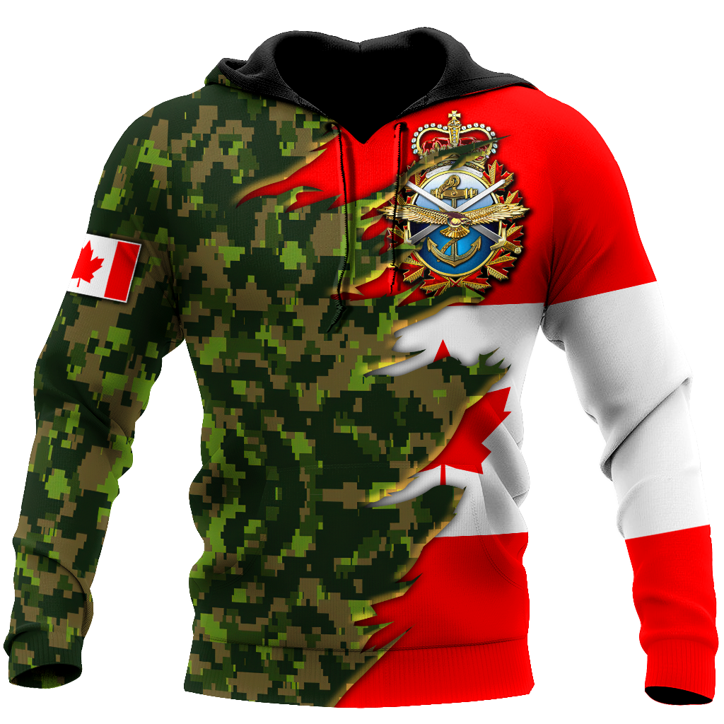 Canadian Veteran 3D All Over Printed Shirts MH08032106
