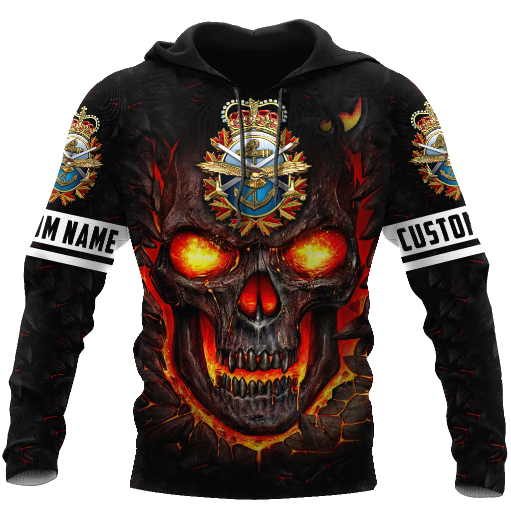 Personalized Name XT Canadian Veteran 3D All Over Printed Shirts  VP08032109