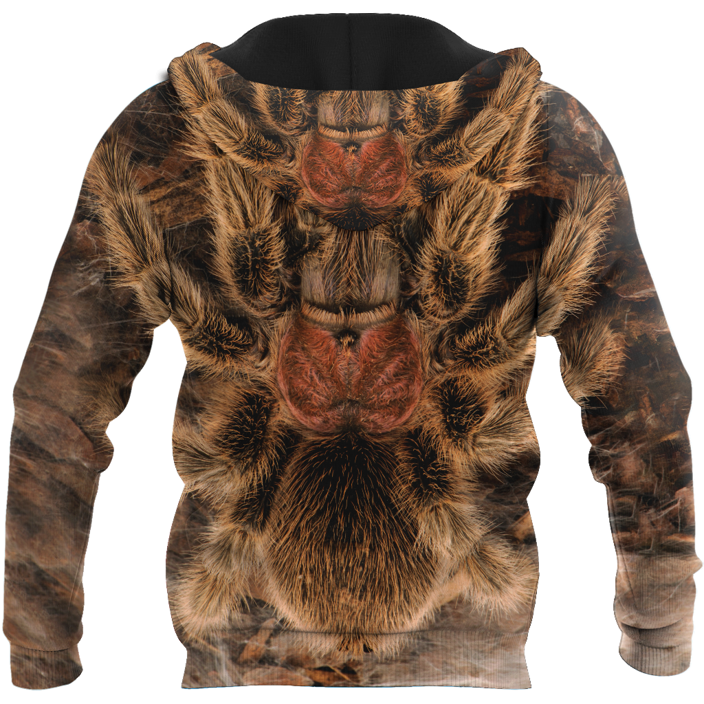 Spider Tarantula 3D All Over Printed Premium Unisex Hoodie ML