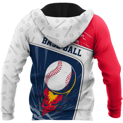 Customize Name Baseball Hoodie For Men And Women