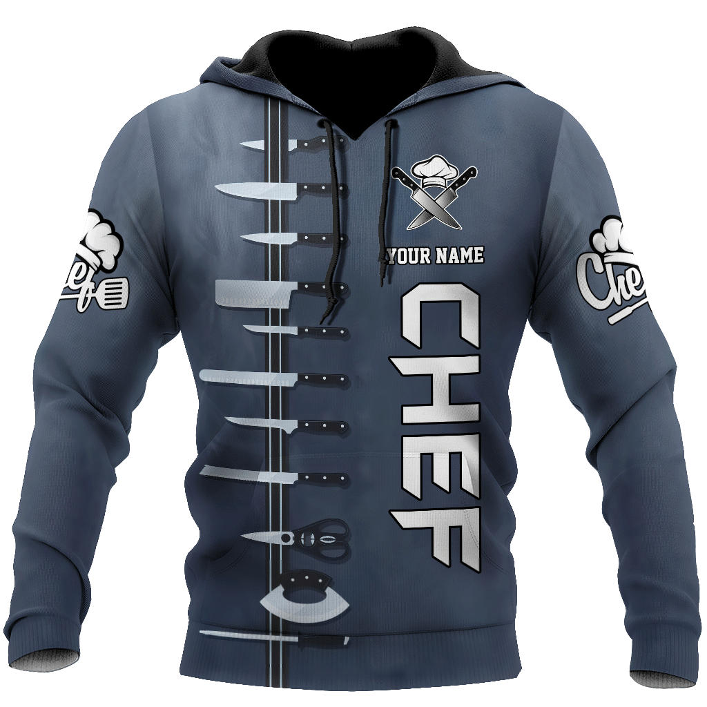 Custom Name Master Chef 3D All Over Printed Unisex Shirts