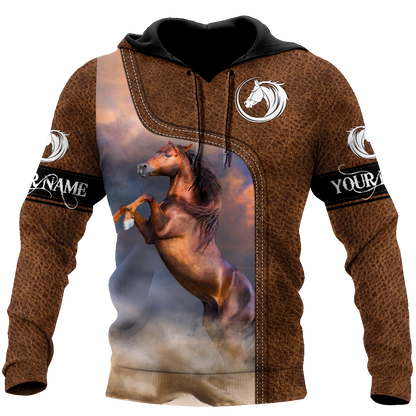 Personalized Name Horse 3D All Over Printed Unisex Shirts