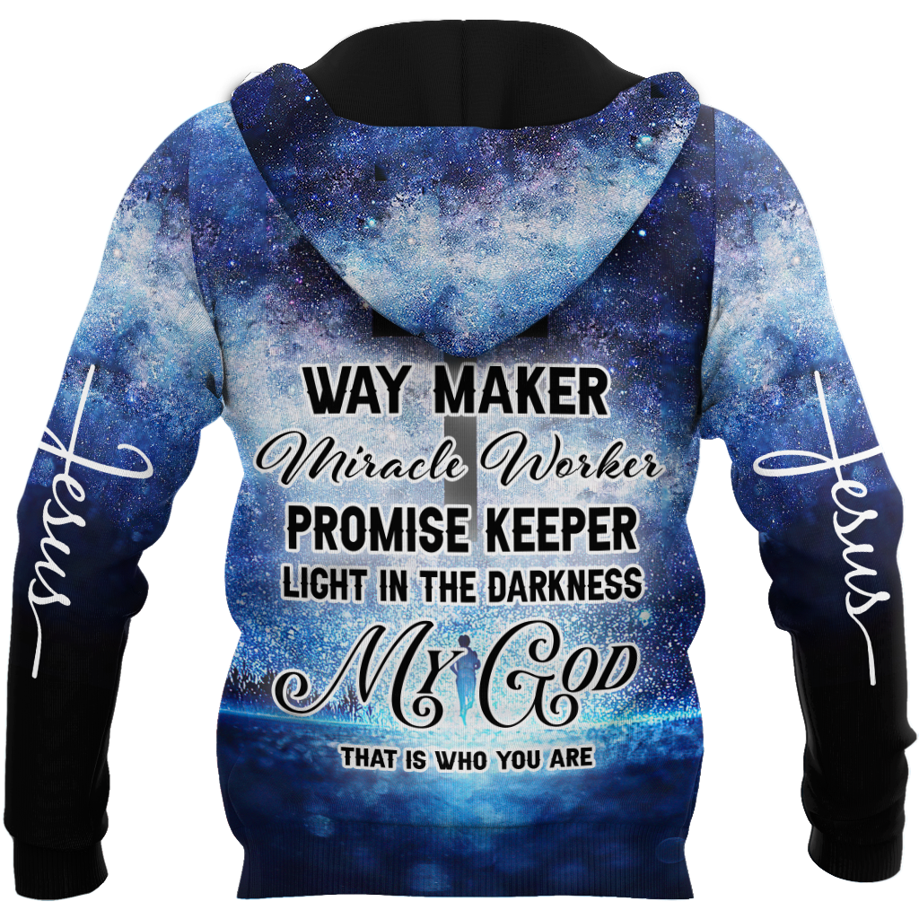 Premium Unisex Hoodie 3D All Over Printed Easter Day Christian Jesus No42 ML