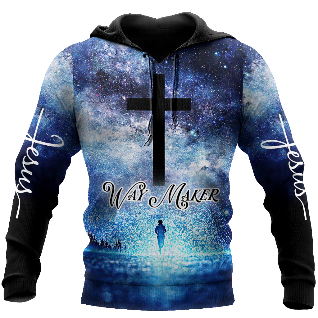 Premium Unisex Hoodie 3D All Over Printed Easter Day Christian Jesus No42 ML