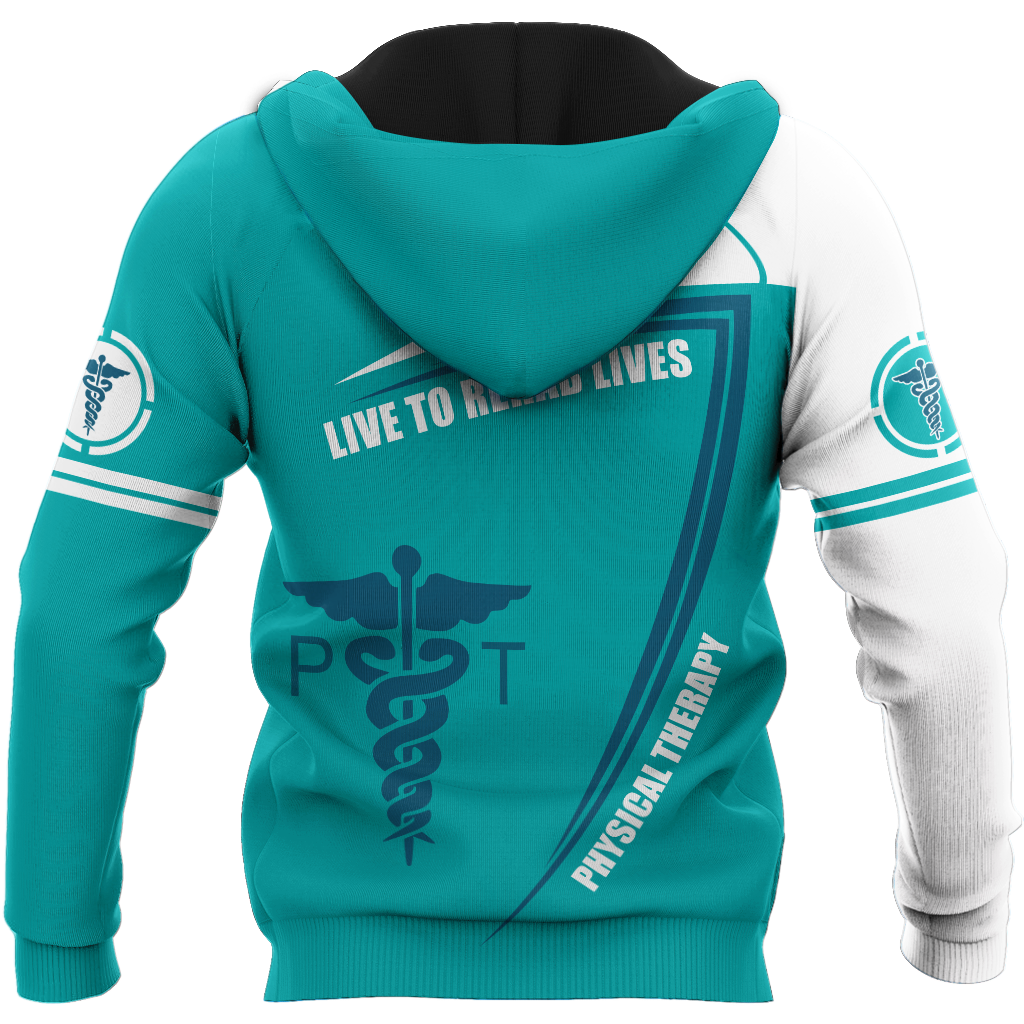 Personalized Name Physical Therapy 3D All Over Printed Unisex Shirts