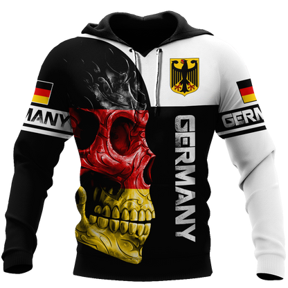 Germany Hoodie 3D All Over Printed Unisex Shirts