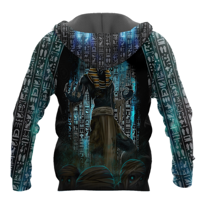 The God Of Egypt - Anubis 3D All Over Printed Unisex Shirts