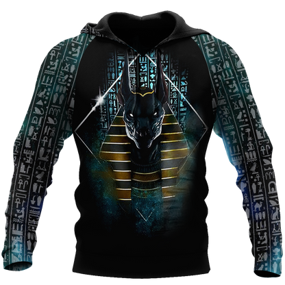 The God Of Egypt - Anubis 3D All Over Printed Unisex Shirts