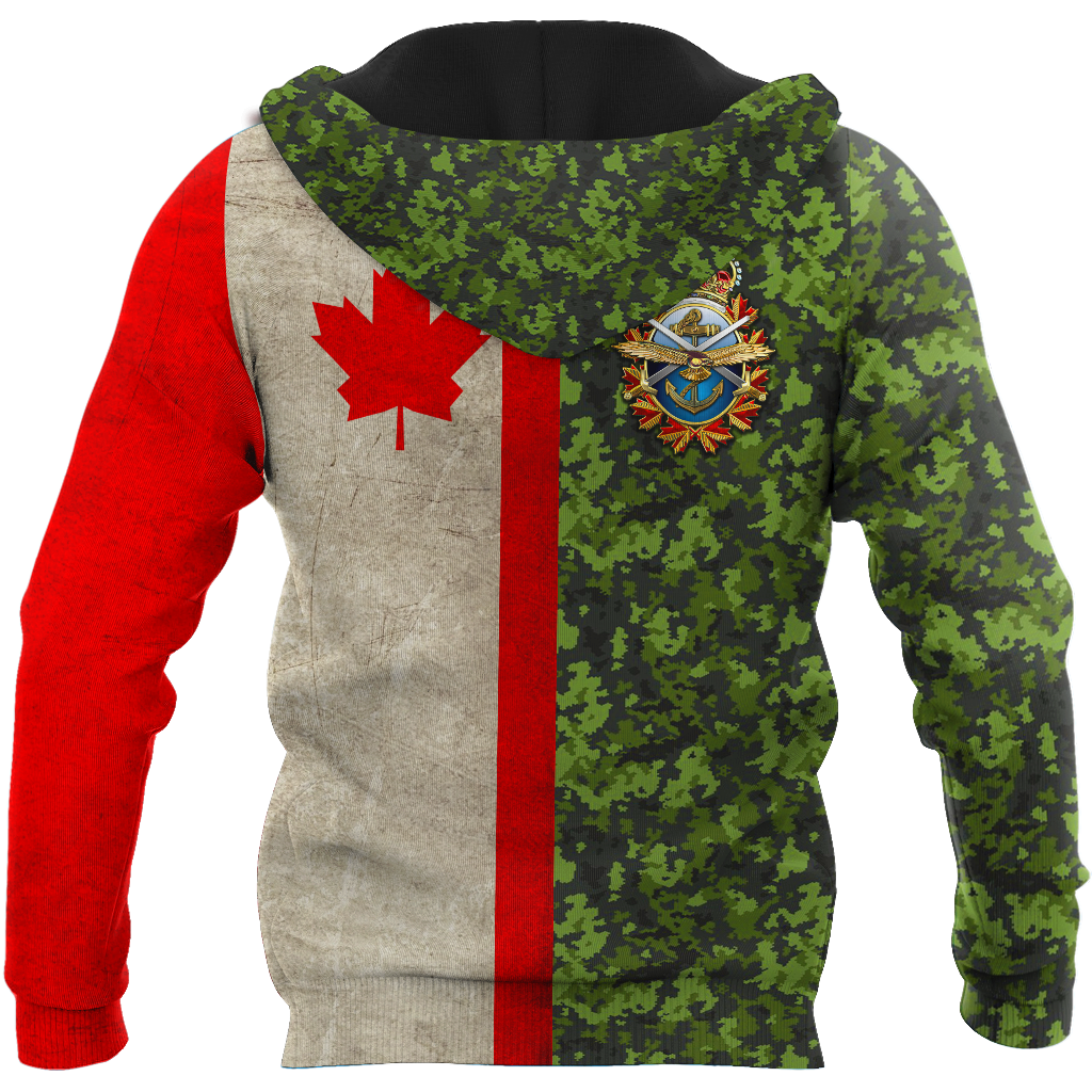 Personalized Number XT Canadian Veteran - Jesus 3D All Over Printed Shirts MH10032101