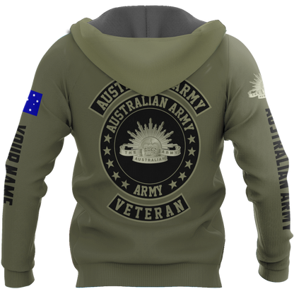 Personalized Name XT Australian Army Pullover 3D All Over Printed Shirts DA10032102