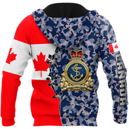 Canadian Navy Veteran 3D All Over Printed Shirts NTN10032103