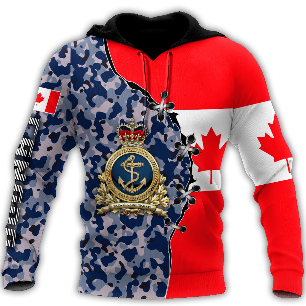 Canadian Navy Veteran 3D All Over Printed Shirts NTN10032103