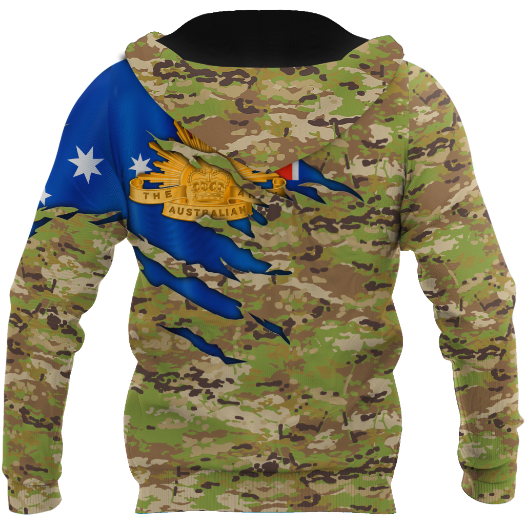 Australian Veteran 3D All Over Printed Shirts PD10032104