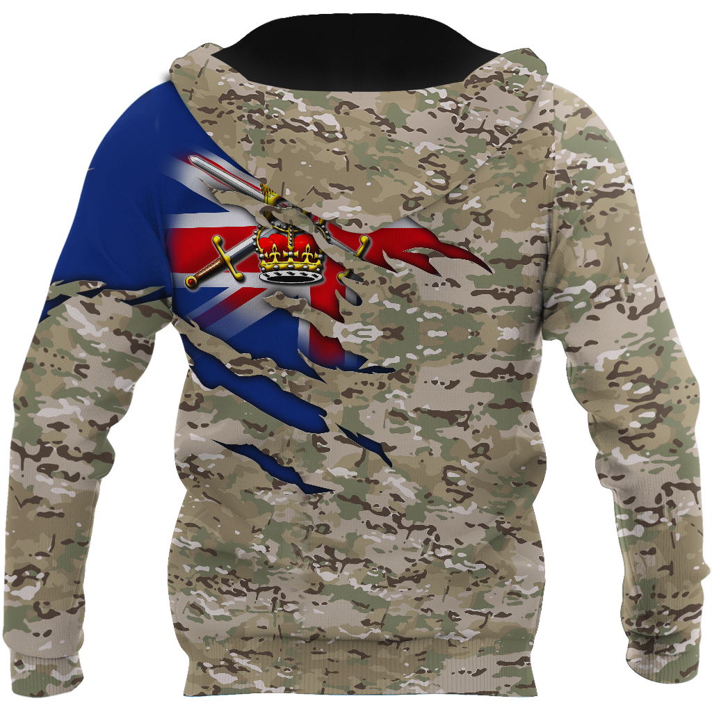 Bristish Veteran 3D All Over Printed Shirts PD10032105