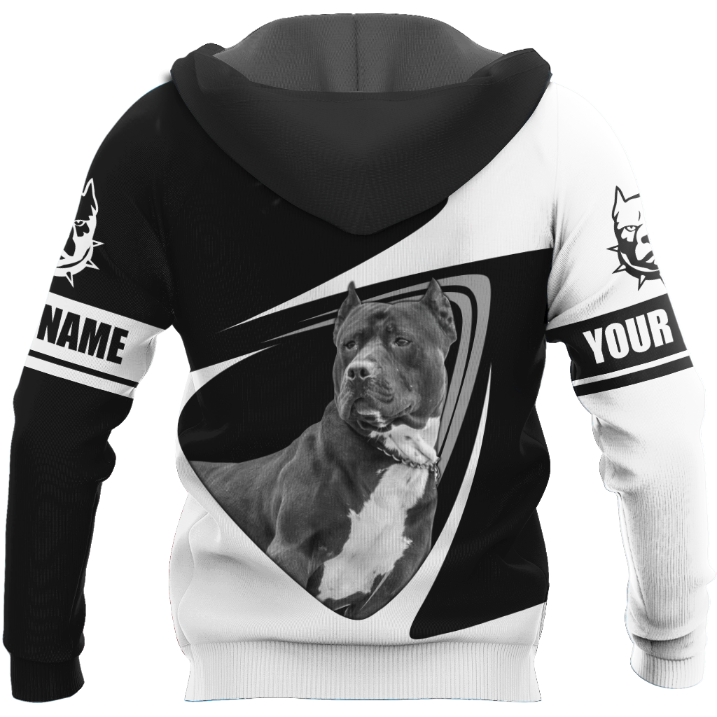 Pitbull Dog 3D All Over Printed Unisex PL