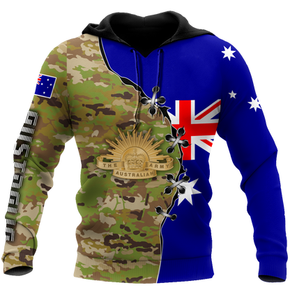 Australian Veteran 3D All Over Printed Shirts NTN10032105