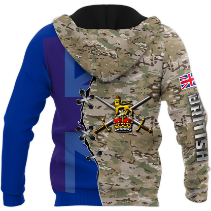 British Army Veteran 3D All Over Printed Shirts NTN10032106