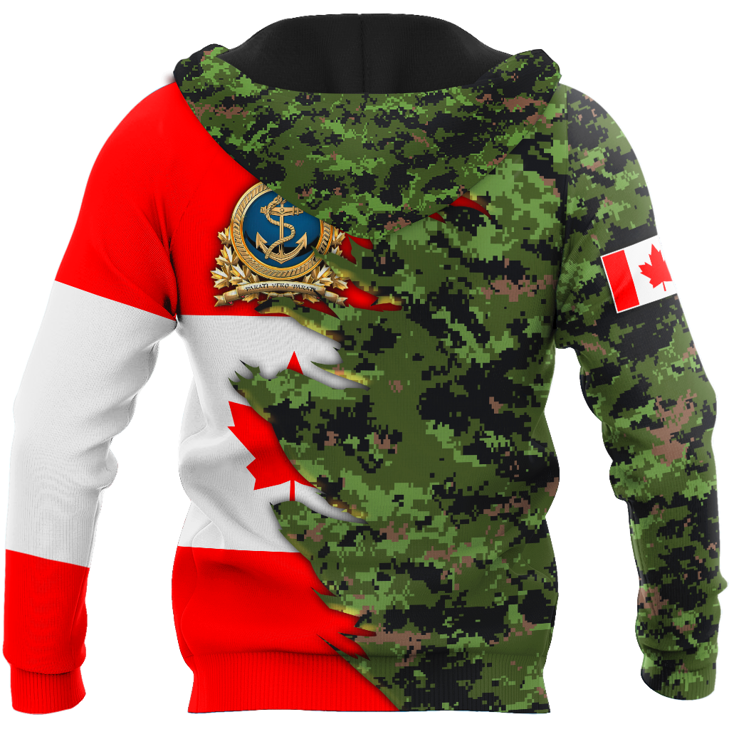 Canadian Air Force Veteran 3D All Over Printed Shirts  MH10032109