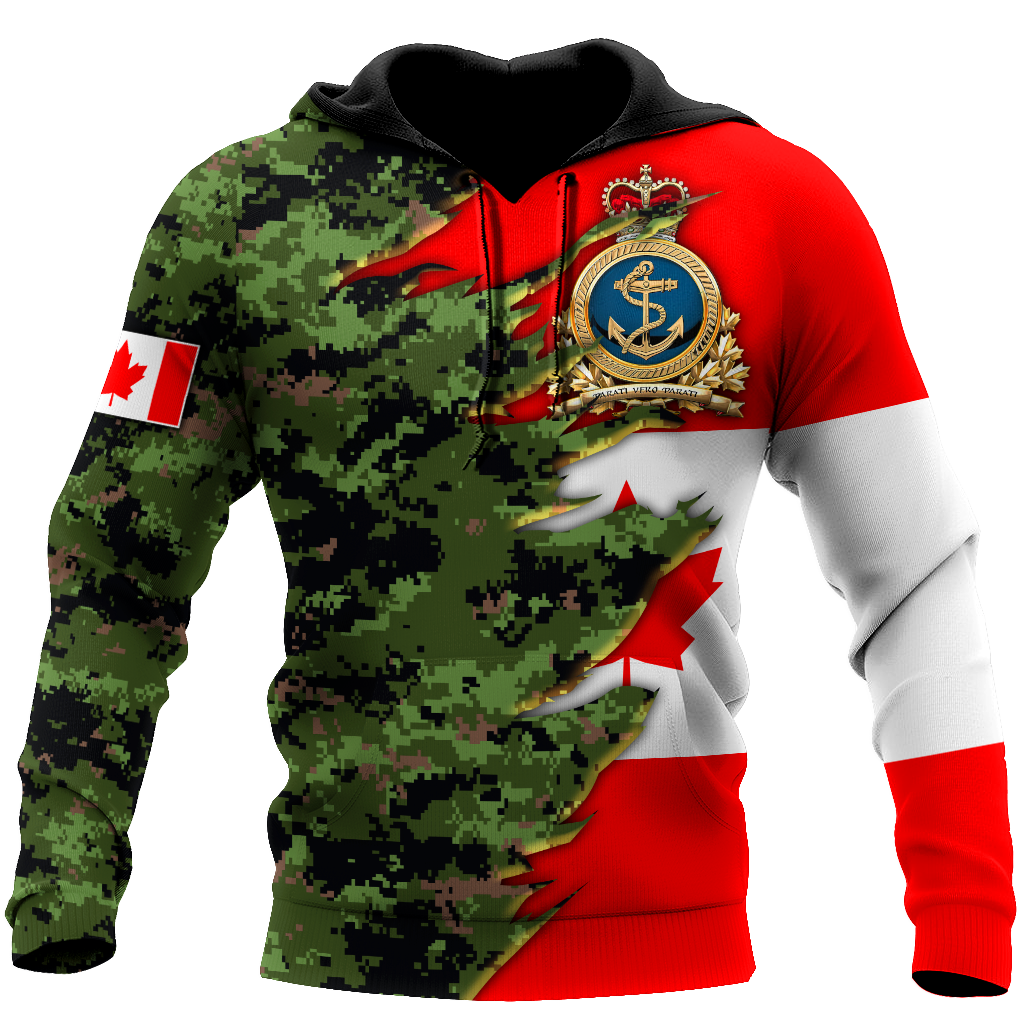 Canadian Air Force Veteran 3D All Over Printed Shirts  MH10032109