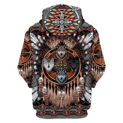 Native American 3D All Over Printed Unisex Shirt