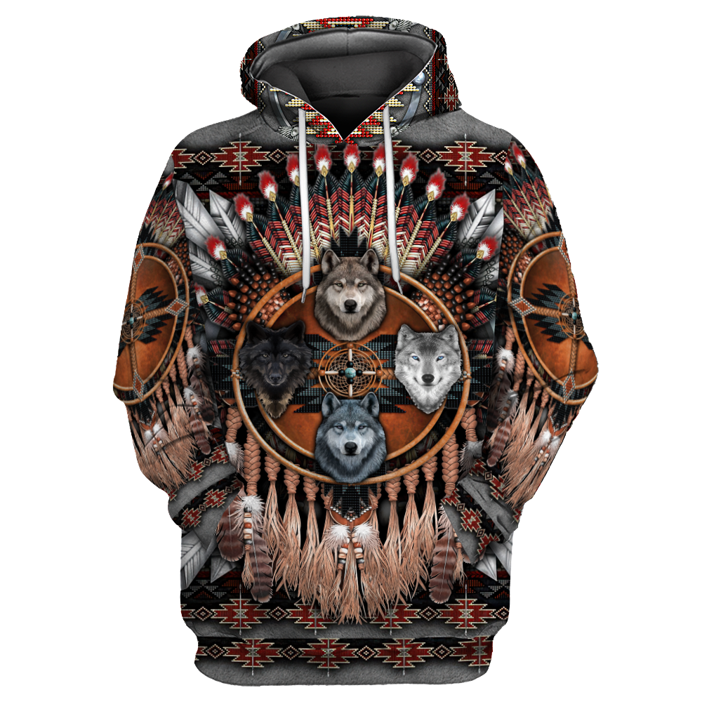 Native American 3D All Over Printed Unisex Shirt