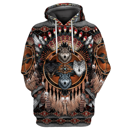 Native American 3D All Over Printed Unisex Shirt