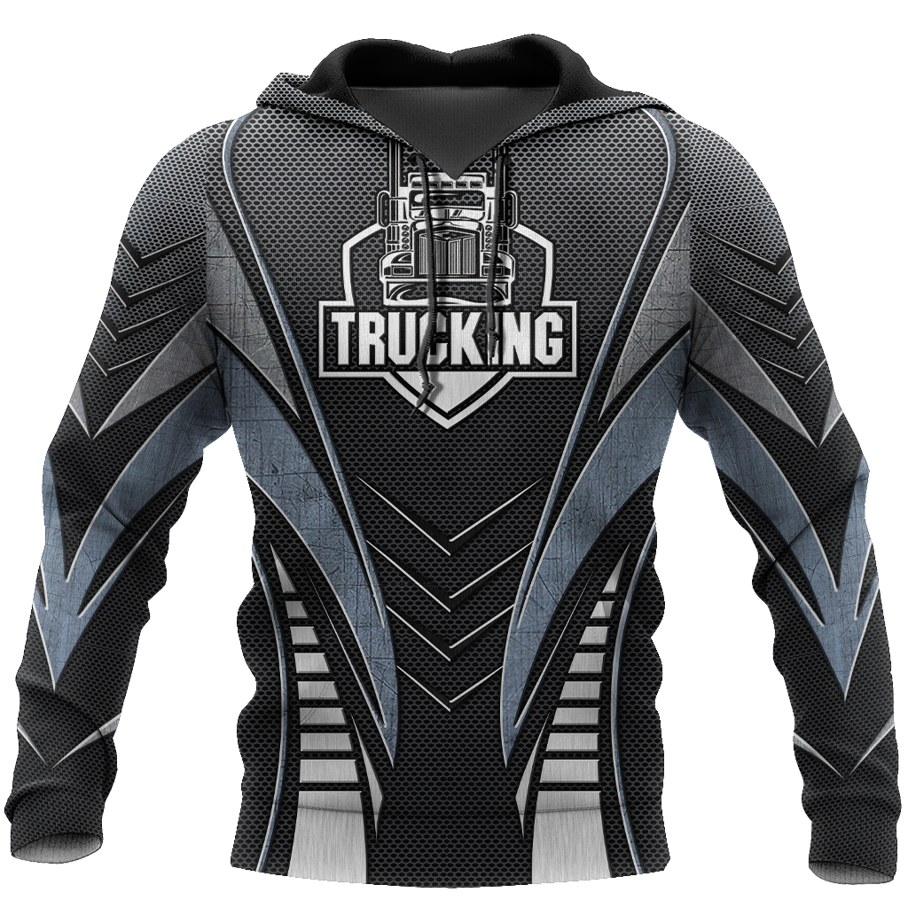 Personalized Premium Trucker Metal 3D Printed Unisex Shirts TN