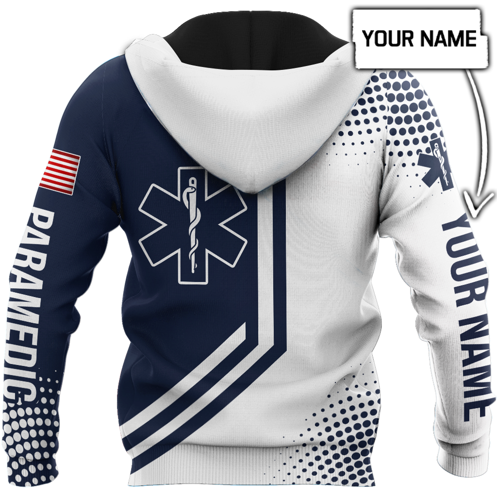 Personalized Name Paramedic 3D All Over Printed Unisex Shirts